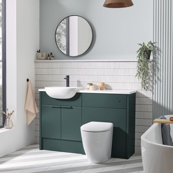 Bathroom fixtures and building materials